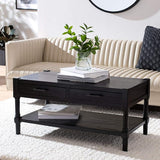 Collection Filbert Brown 2-Drawer Bottom Shelf Coffee Table COF5703C