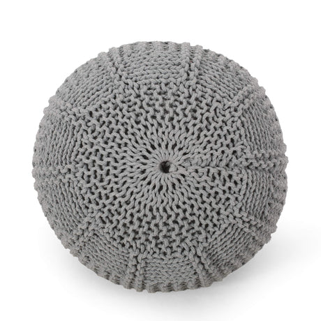 Hortense Pouf, Gray