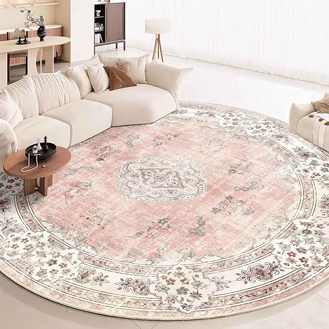 5'x7' Area Rugs Green Machine Washable Rugs Living Room Rugs Boho Area Rug