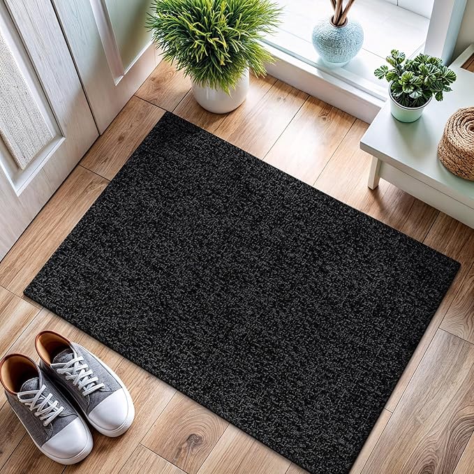 Easy Jute Rug 9x12, Indoor Outdoor Natural Color Farmhouse Area Rugs for Living Room