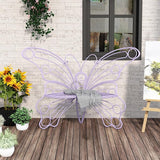 50 Inches Outdoor Bench, Garden Bench with Sturdy