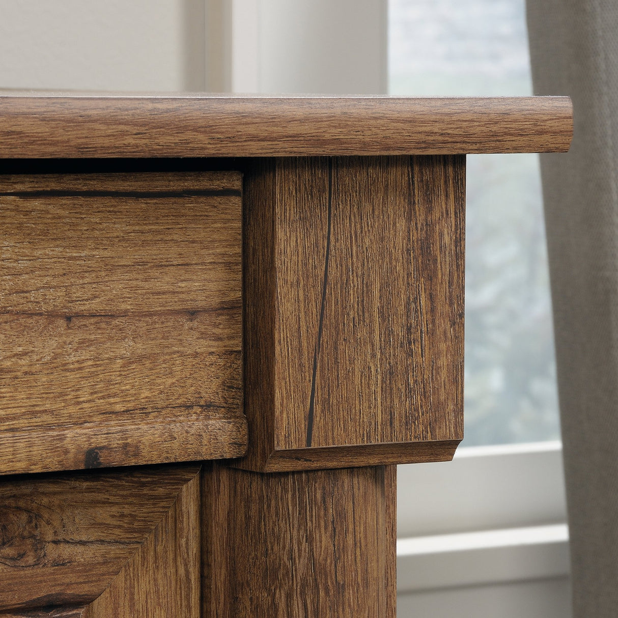 Palladia Computer Desk, Vintage Oak finish