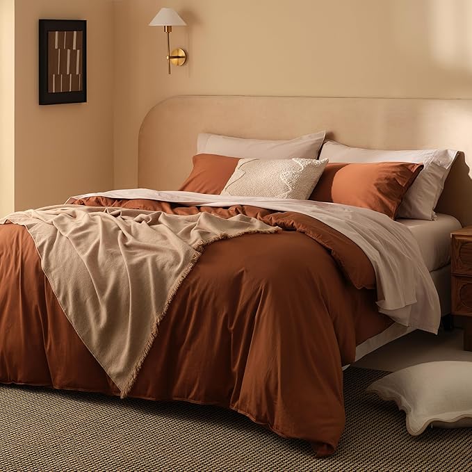 Cashmere Pima Cotton Duvet Cover Set, Mongolian Cashmere