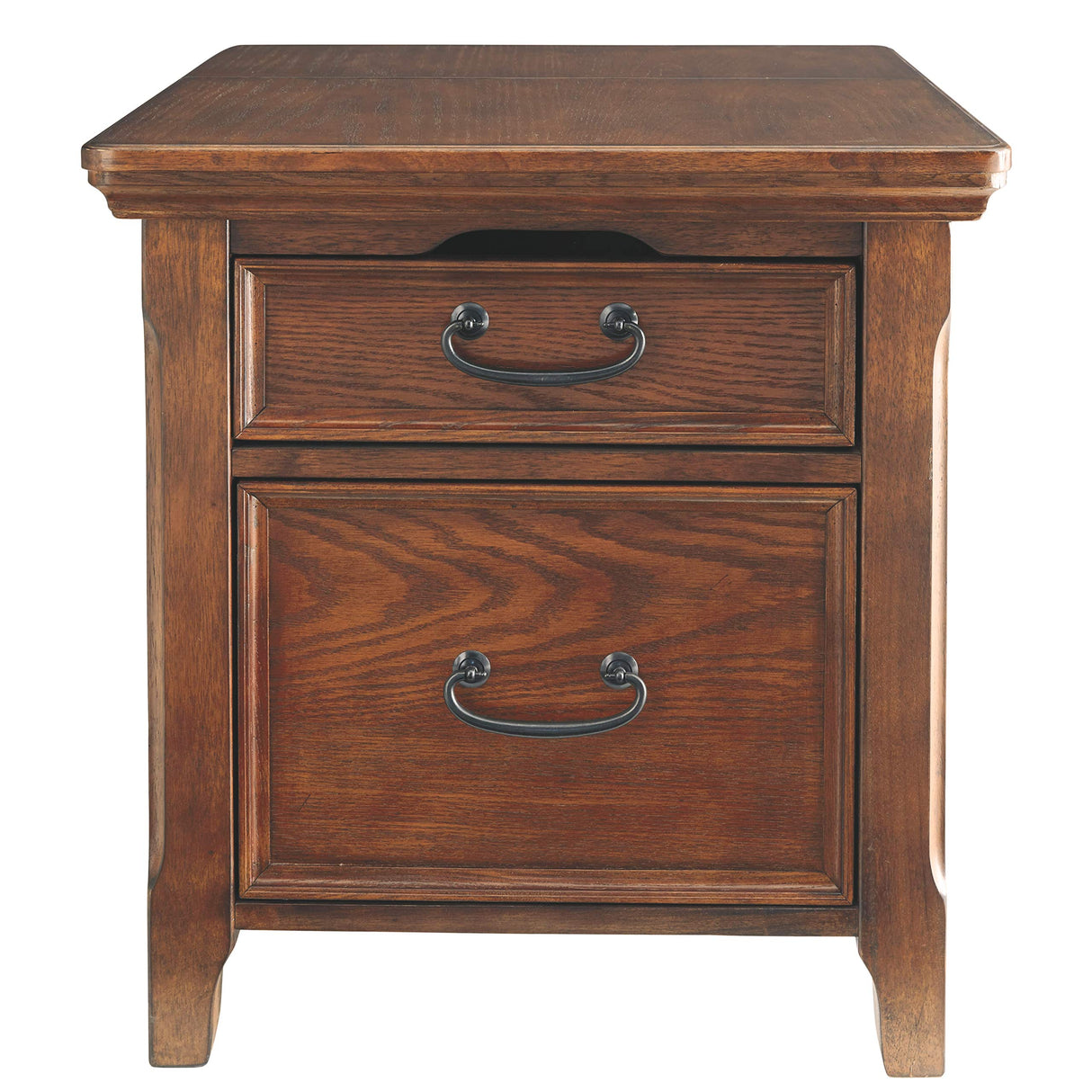 Woodboro Media End Table Dark Brown Finish, 24"W x 27"D x 25"H (T478-17)