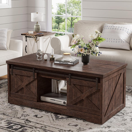 Lift Top Coffee Table with Storage Modern Coffee Table