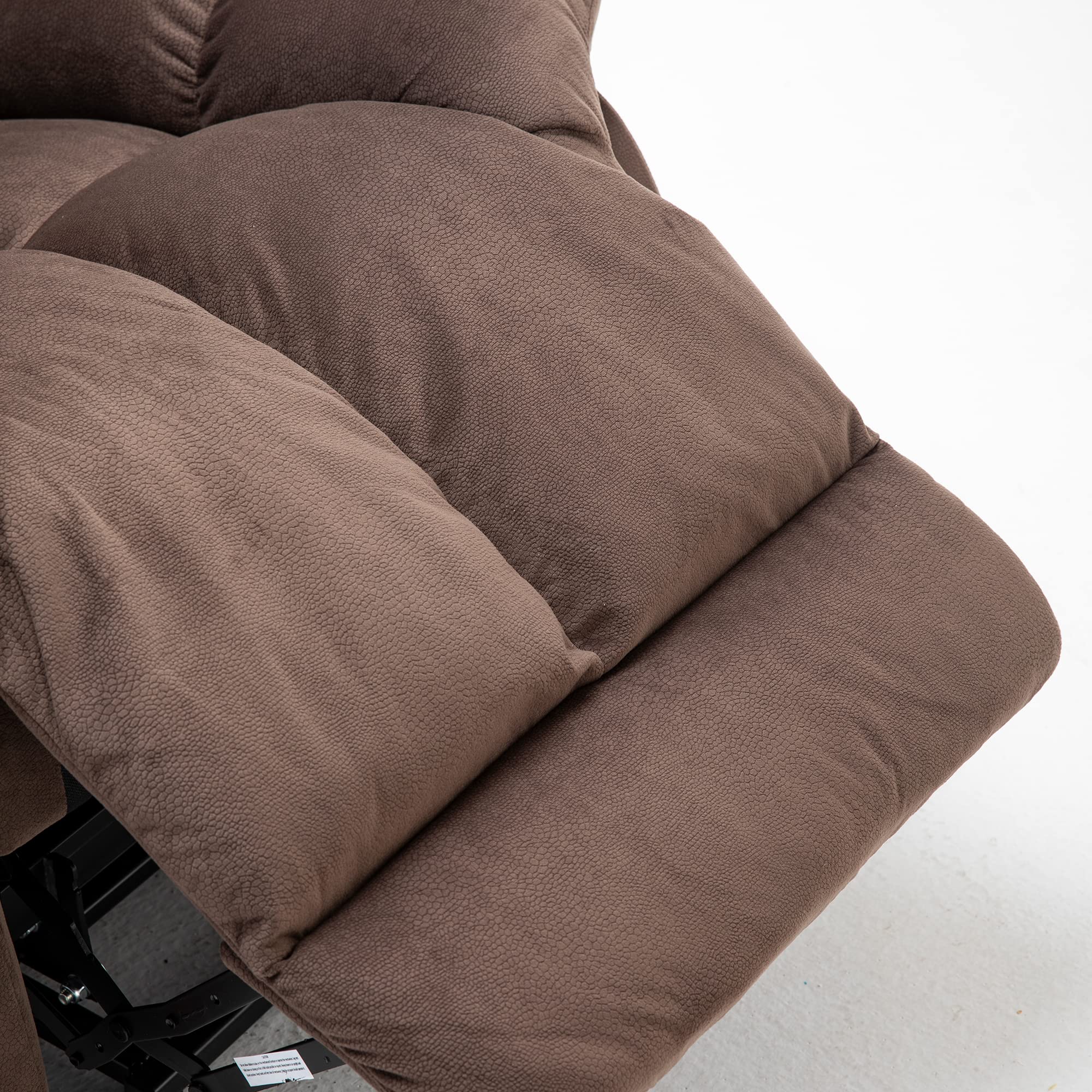 LiftEase Electric Lift Recliner Chair – Infinite Position, Coffee Microfiber