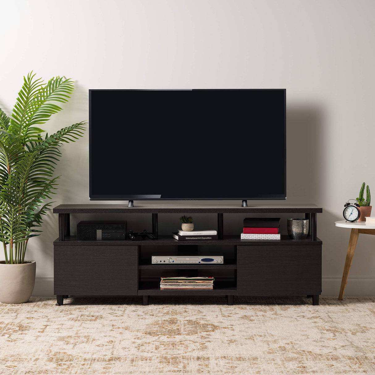 Inc. TVS-160 70" TV Stand, Black