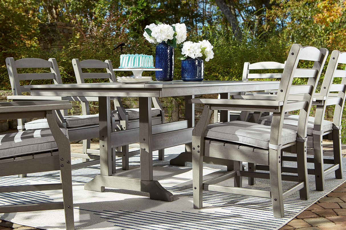 P802-625 Visola Dining Table, Gray