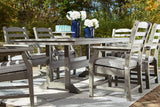 P802-625 Visola Dining Table, Gray