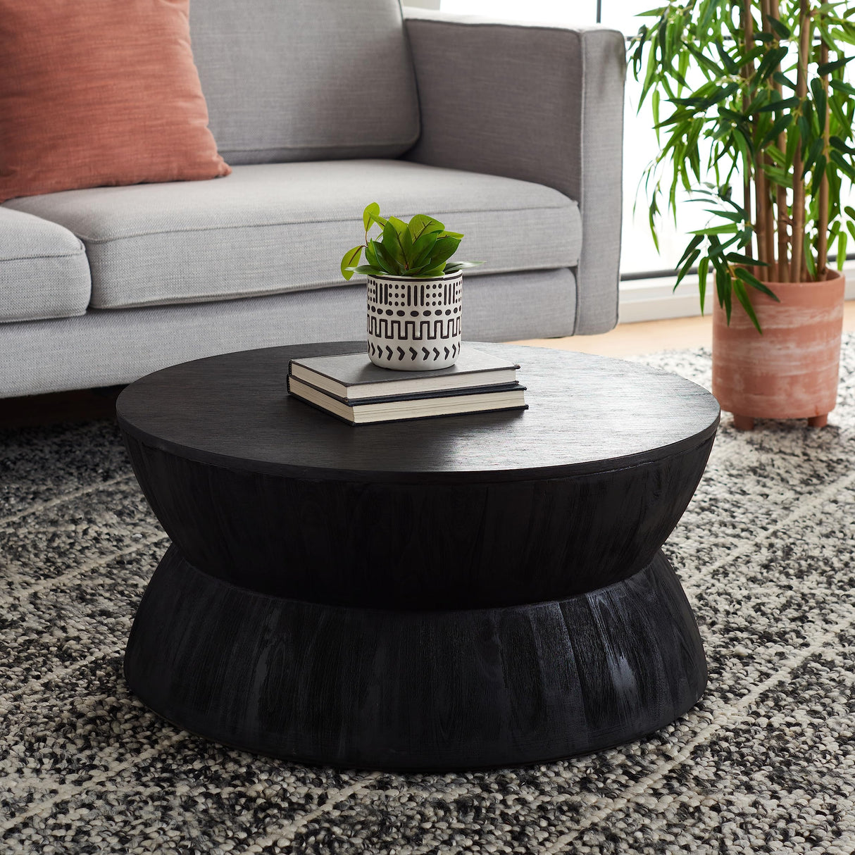 Home Collection COF6601 Table, Black