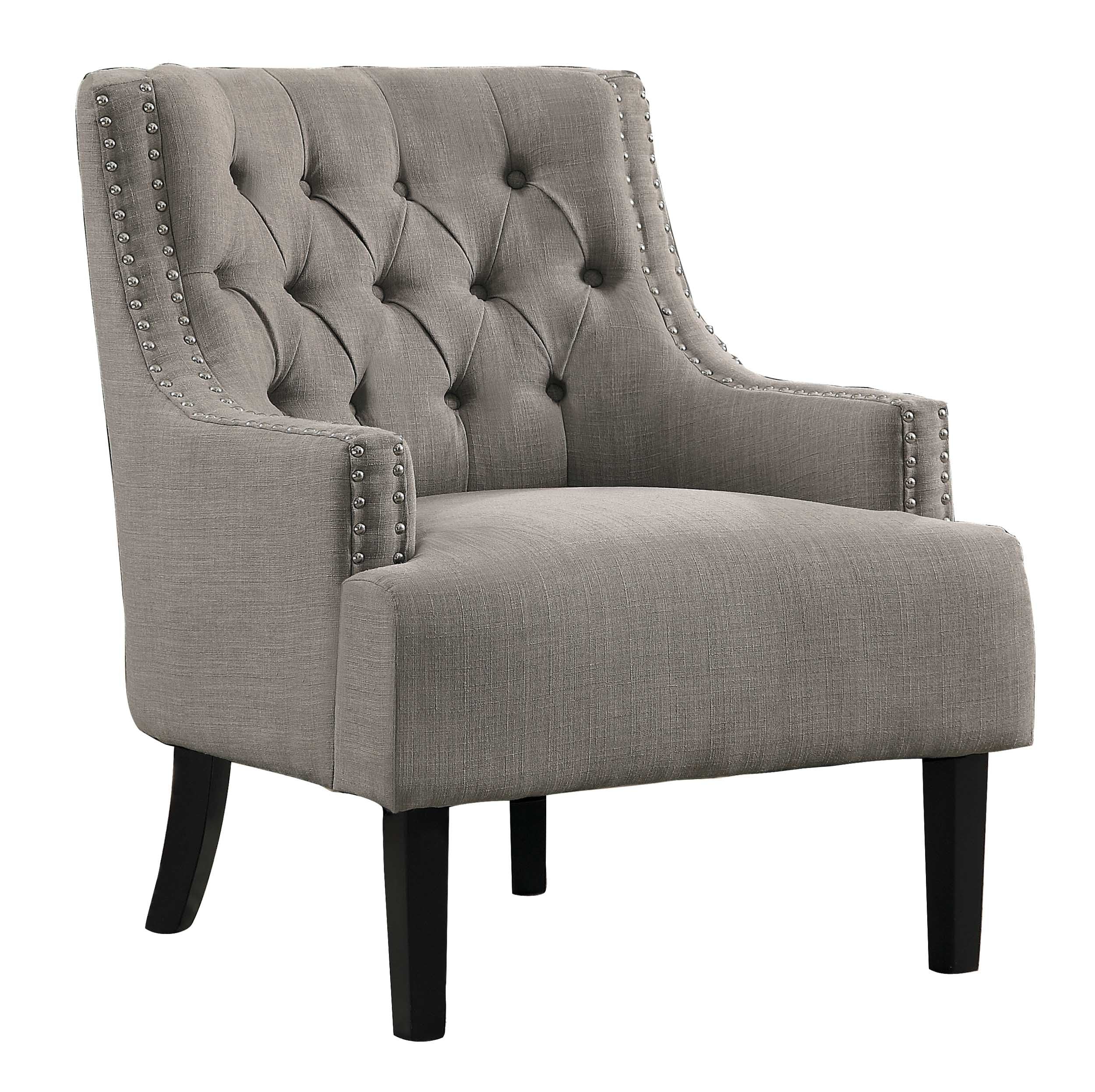 Charisma Fabric Accent Chair, Taupe