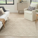 Versatile Indoor/Outdoor Denim Blue 7' x 10' Area Rug, Easy Cleaning