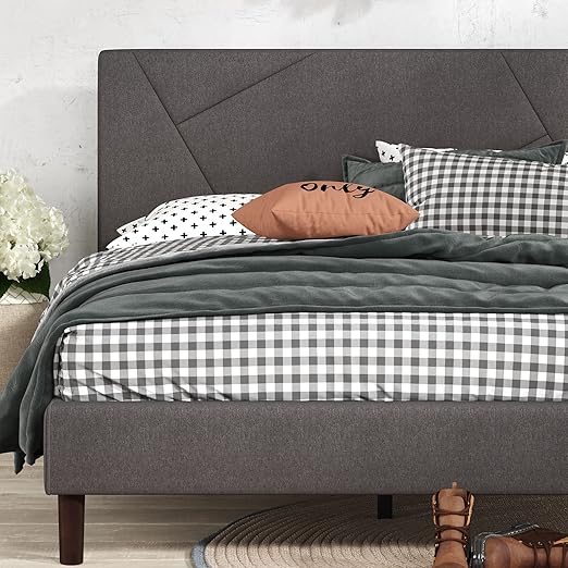 Judy Upholstered Platform Bed Frame / Mattress Foundation