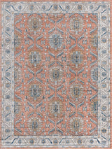 Nyla Collection Area Rug 10' x 14' Salmon Pink