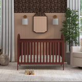 , Beau 3-in-1 Convertible Crib in Crimson, Gold Certified