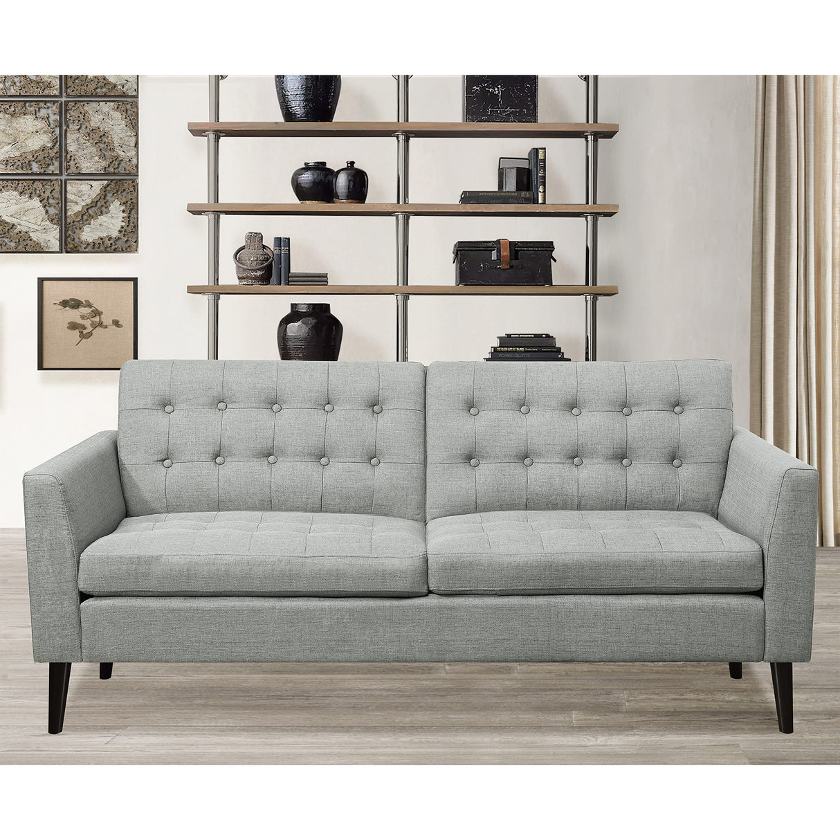 CB3 Loveseat Long para Sala Love Seats Furniture Sofa in a Box Small Area