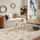 Small Oval Coffee Table,31.5" White Leaf-Shaped Center Table