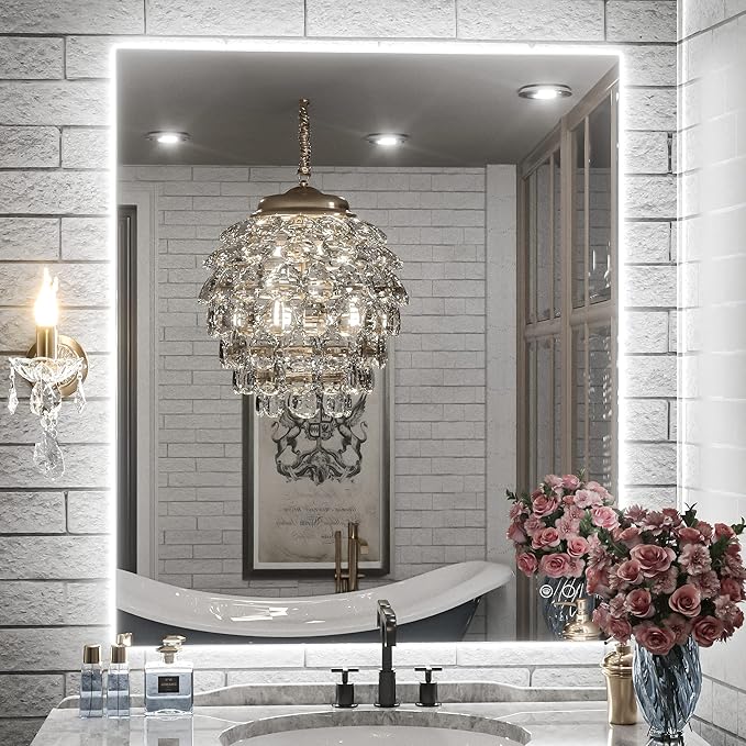 Backlit LED Mirror Lighted Bathroom Mirror