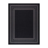 Modern Bordered Non Slip Indoor Rugs for Living Room 8x10 Area Rugs for Kitchen,