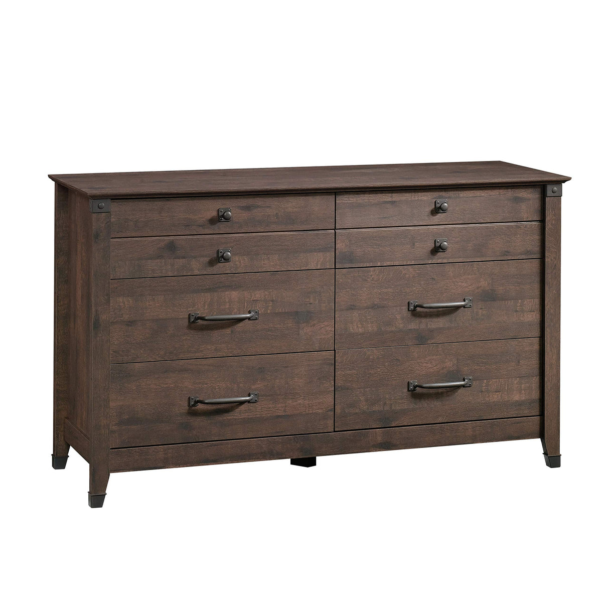 Carson Forge Dresser, Coffee Oak finish