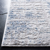 Amelia Collection 3' x 5' Blue/Grey ALA786M Modern Abstract Distressed