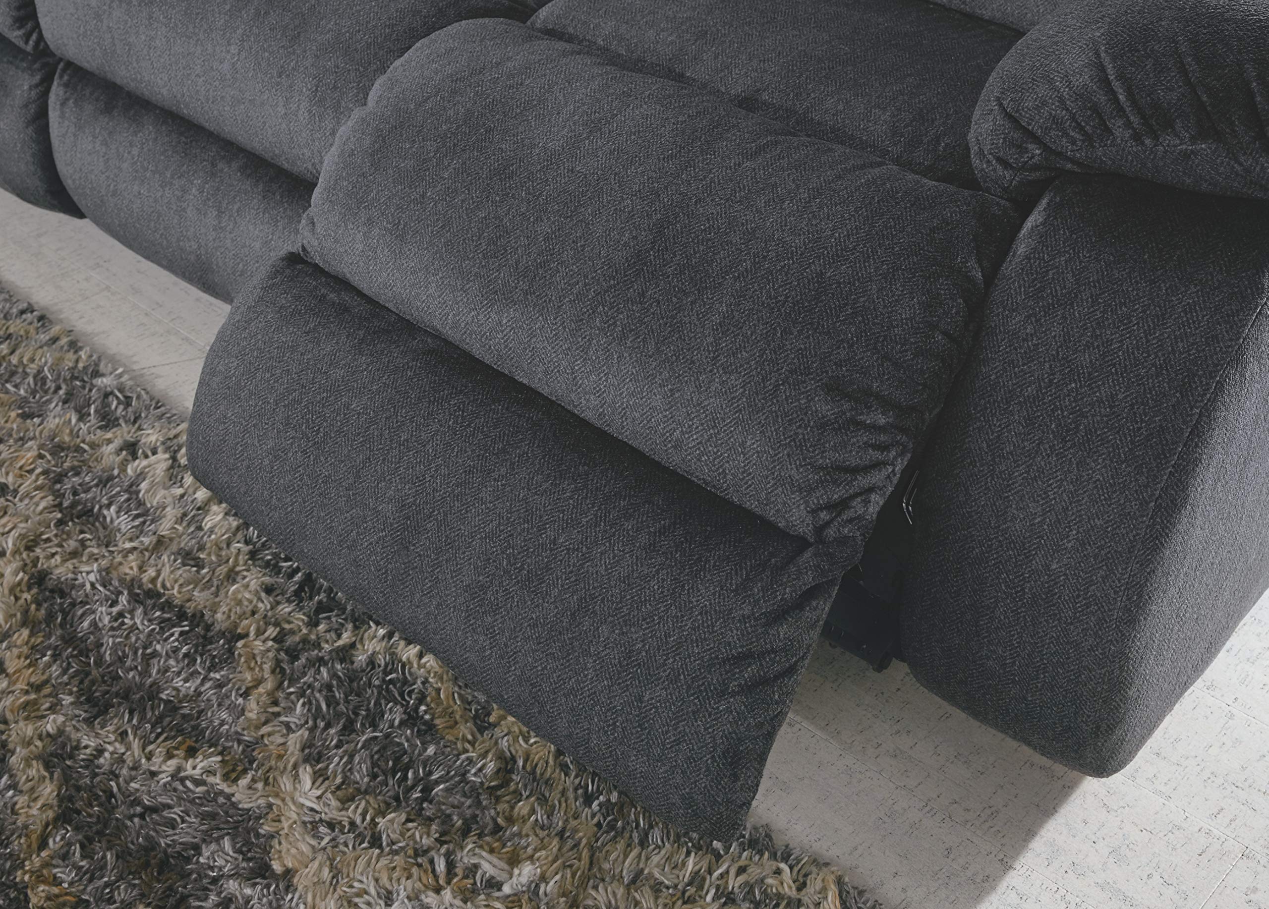 ModLuxe Power Rocker Recliner Chair with USB & Plush Velvet Finish