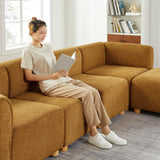 Oversized Modular Sectional Sofa Set, U-Shaped Living Room Couch Reversible Chaise,