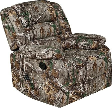 Longstreet Rocker Recliner with Massage, Heat and Dual USB ports,