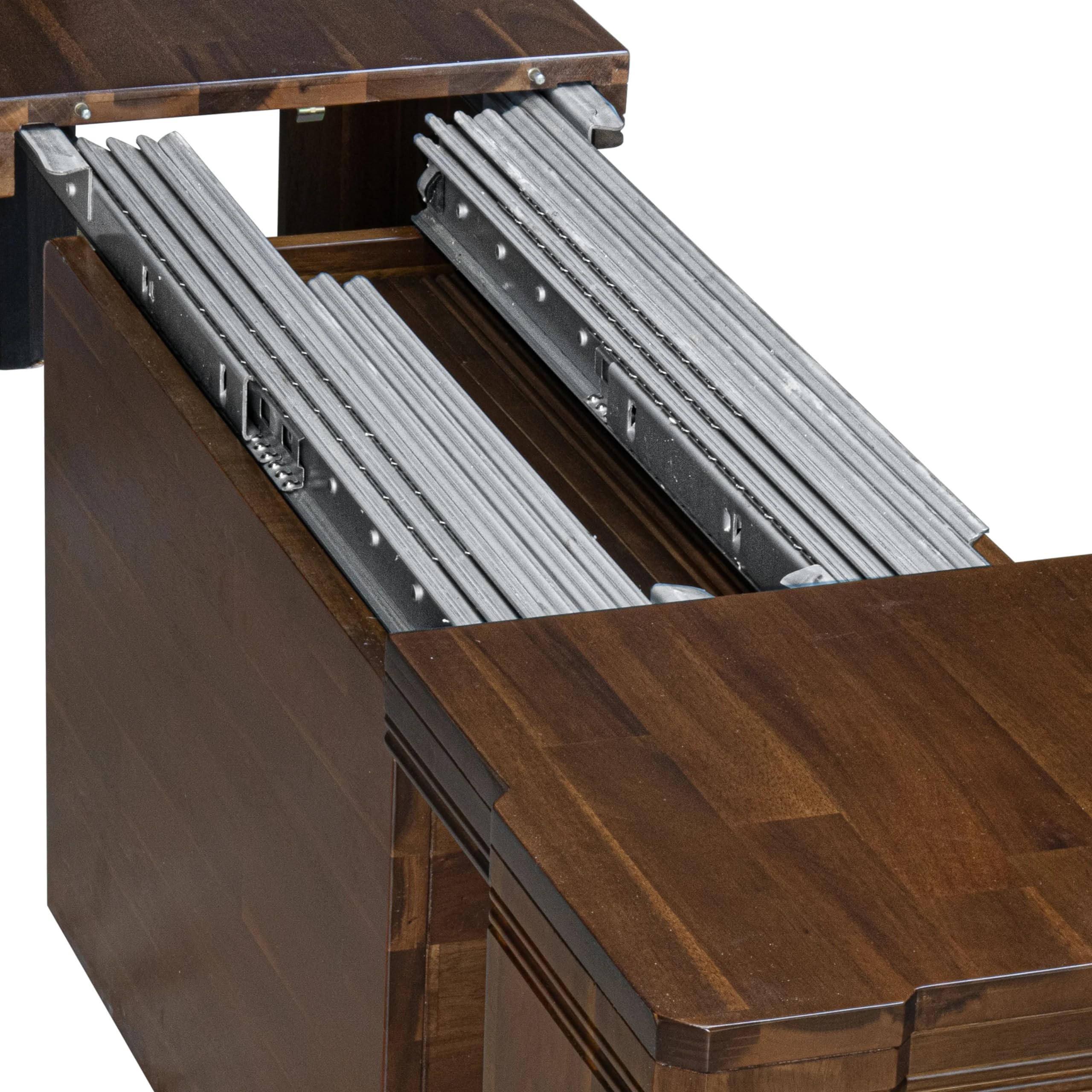 10-Piece Modern Dining Table Set with Coffee Table, Chairs & Bench