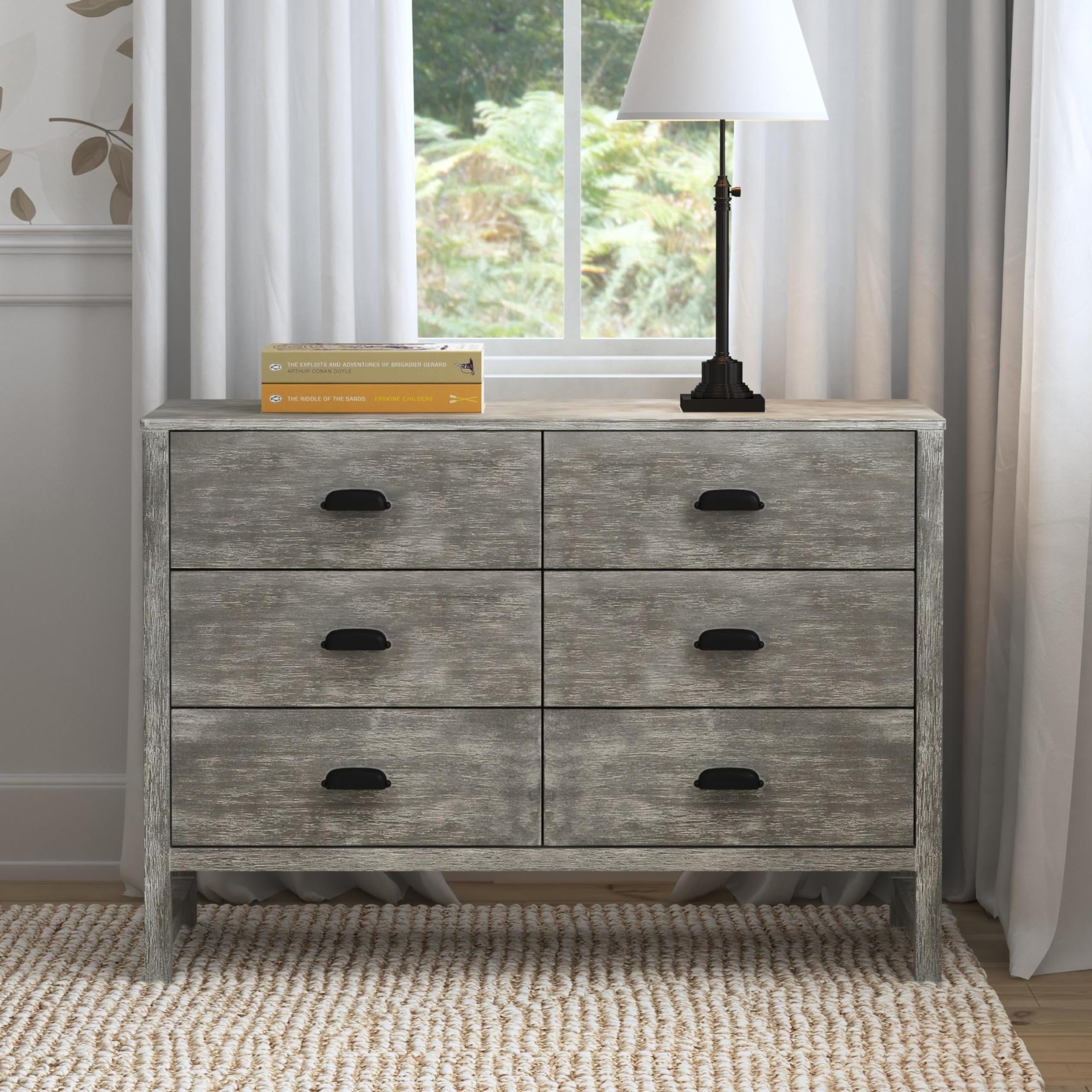 Fairway 6-Drawer Double Dresser in Cottage