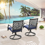 Outdoor Dining Chairs with Cushion Set of 2