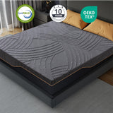 Queen Firm Mattress 14 Inch, Copper-Gel AeroFusion Memory Foam Mattress in a box