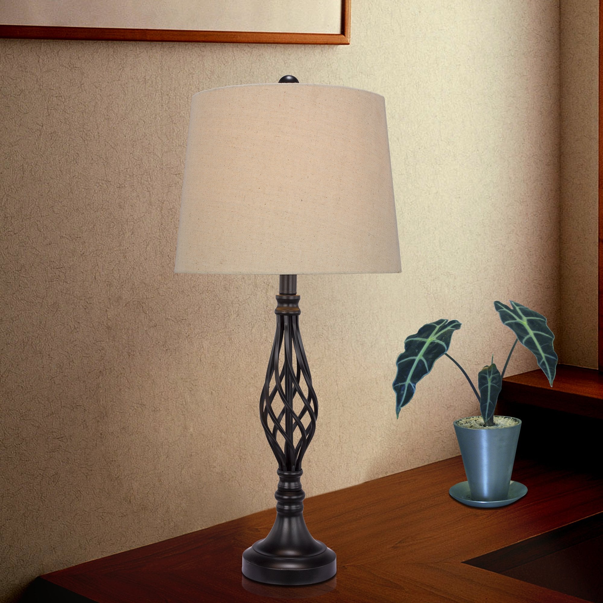 1462BLK Lamp, 27, Black