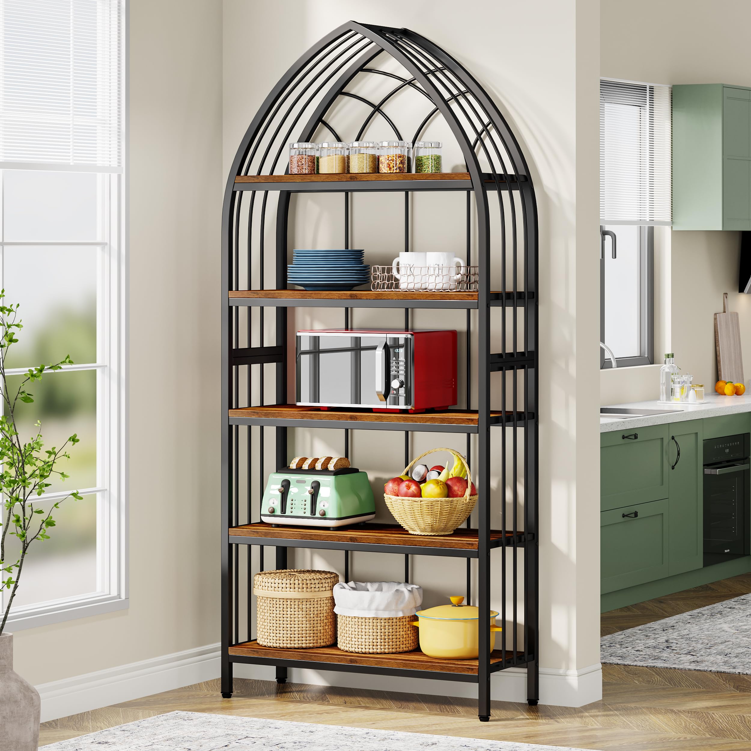 ArchiGrow 74.8" - 5 Tier Industrial Plant Shelf