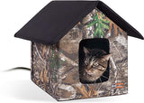 Outdoor Heated Kitty House, Outdoor Cat House for Outside Community Cats