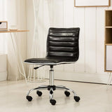 Fremo Chromel Adjustable Air Lift Office Chair in Grey