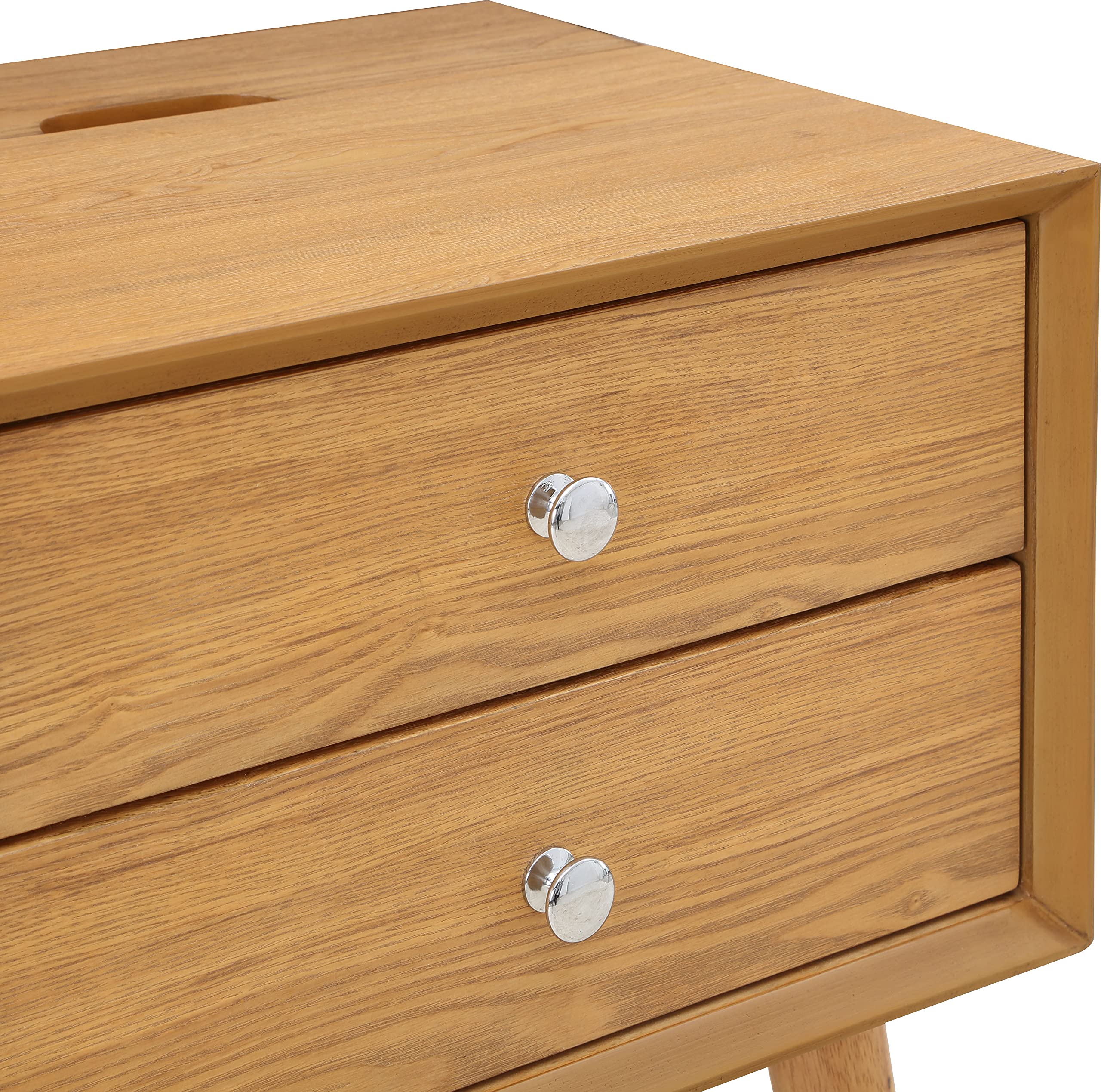 Contemporary Wooden Nightstand