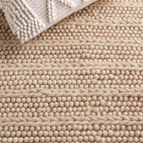 SAFAVIEH Natura Collection Area Rug - 10' x 14', Beige, Handmade Flat Weave Boho Farmhouse Wool, Ideal for High Traffic Areas in Living Room, Bedroom (NAT280B)