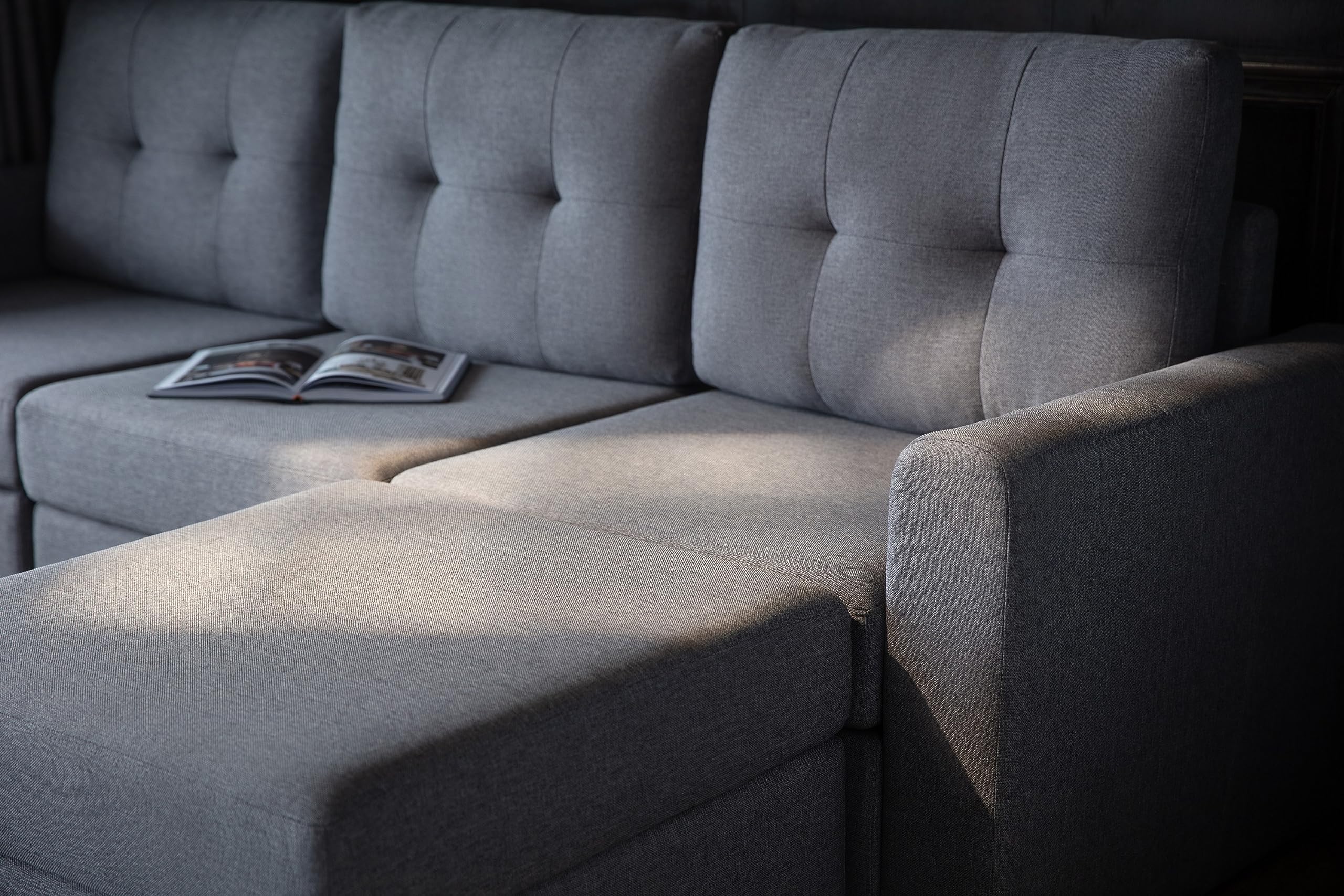 Oversized Modular Sofa, Rubik III 4 Seat Modular Sectional Couch