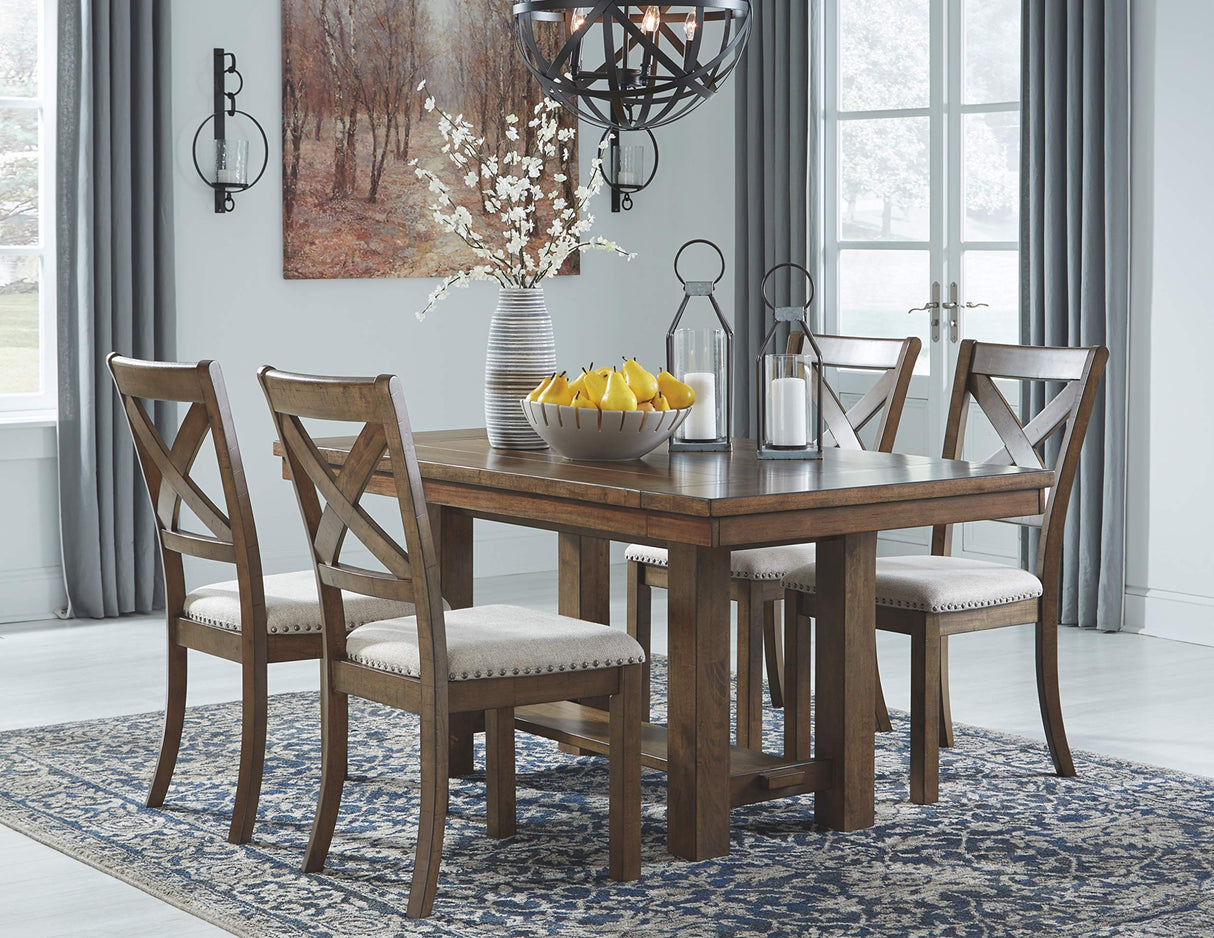 Design by Ashley Moriville Farmhouse 36” x 30” Dining Extension Table