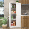 Metal Pantry Cabinet, Storage Cabinet with Doors and Shelves, Kitchen Pantry Cabinet