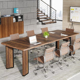 6.5FT Conference Table for 6-8, 78-Inch Large Rectangular Meeting Table