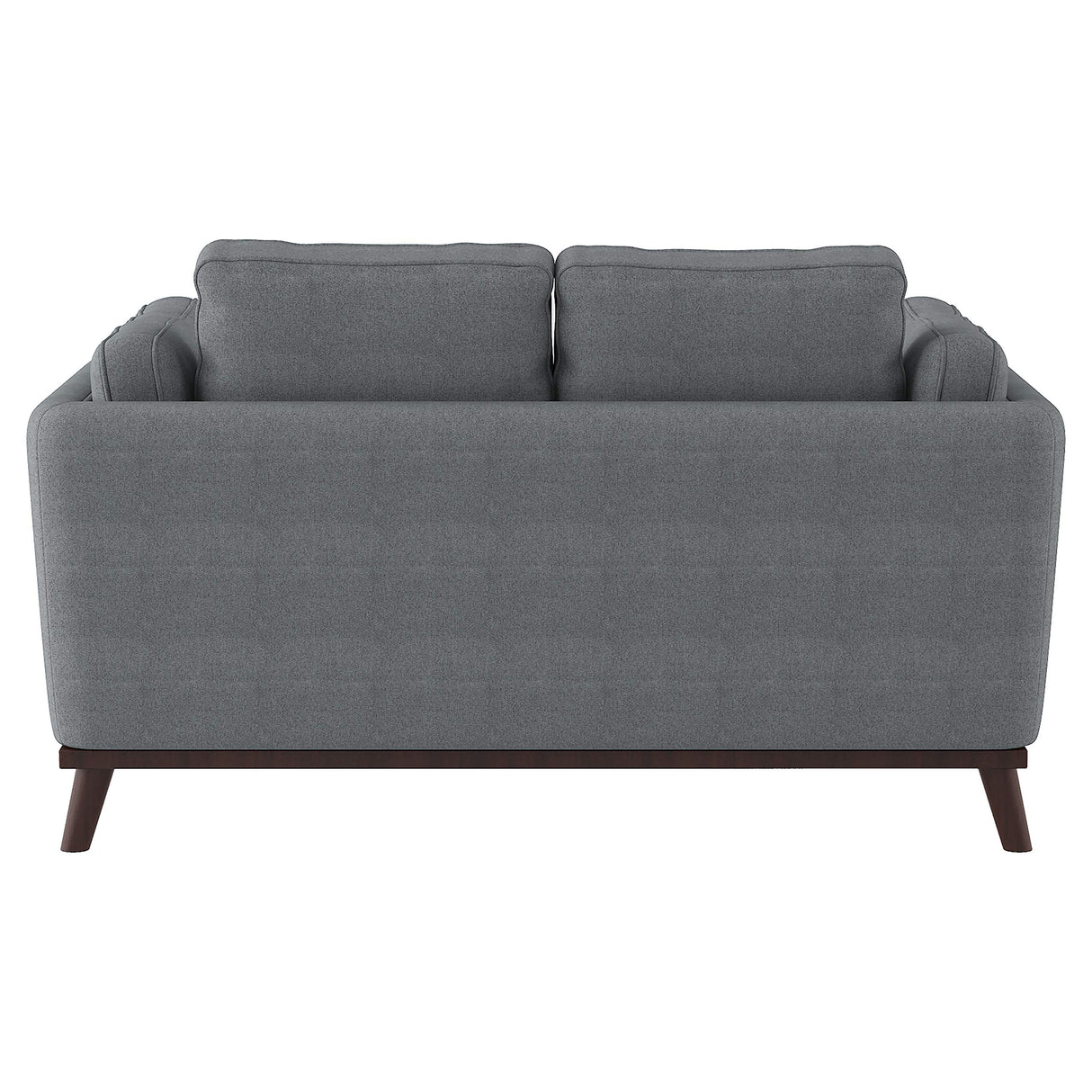 Lexicon Averi Textured Fabric Love Seat, 62" W, Gray