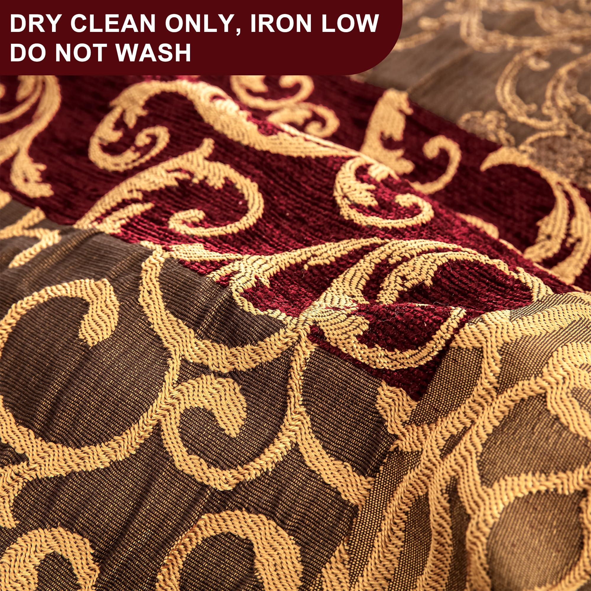 9-Piece Jacquard Luxury Patchwork Comforter Set - King