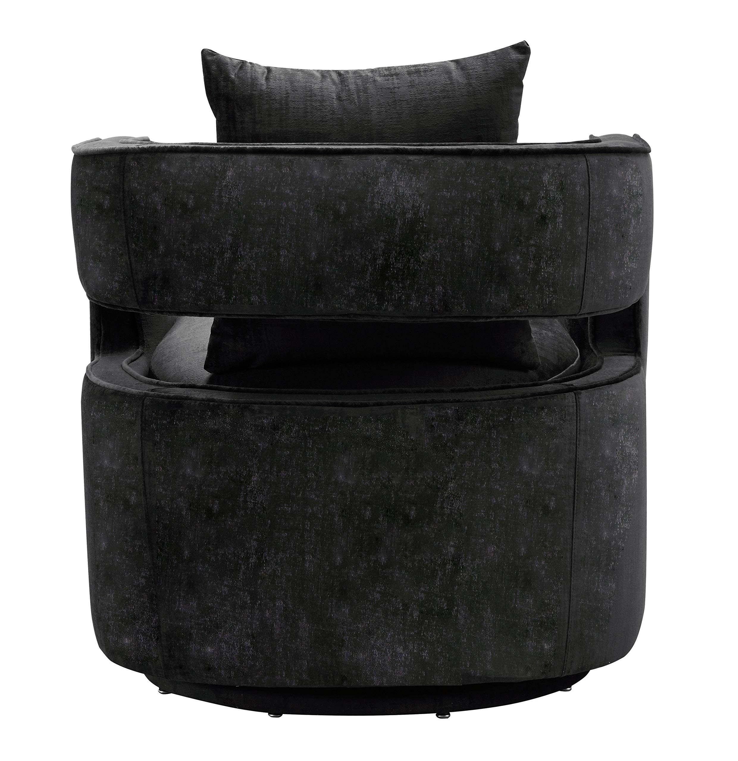 Kennedy Swivel Chair (Black)