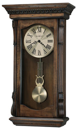 Agatha Wall Clock 625-578 – Acadia Finish with Quartz, Triple-Chime Movement
