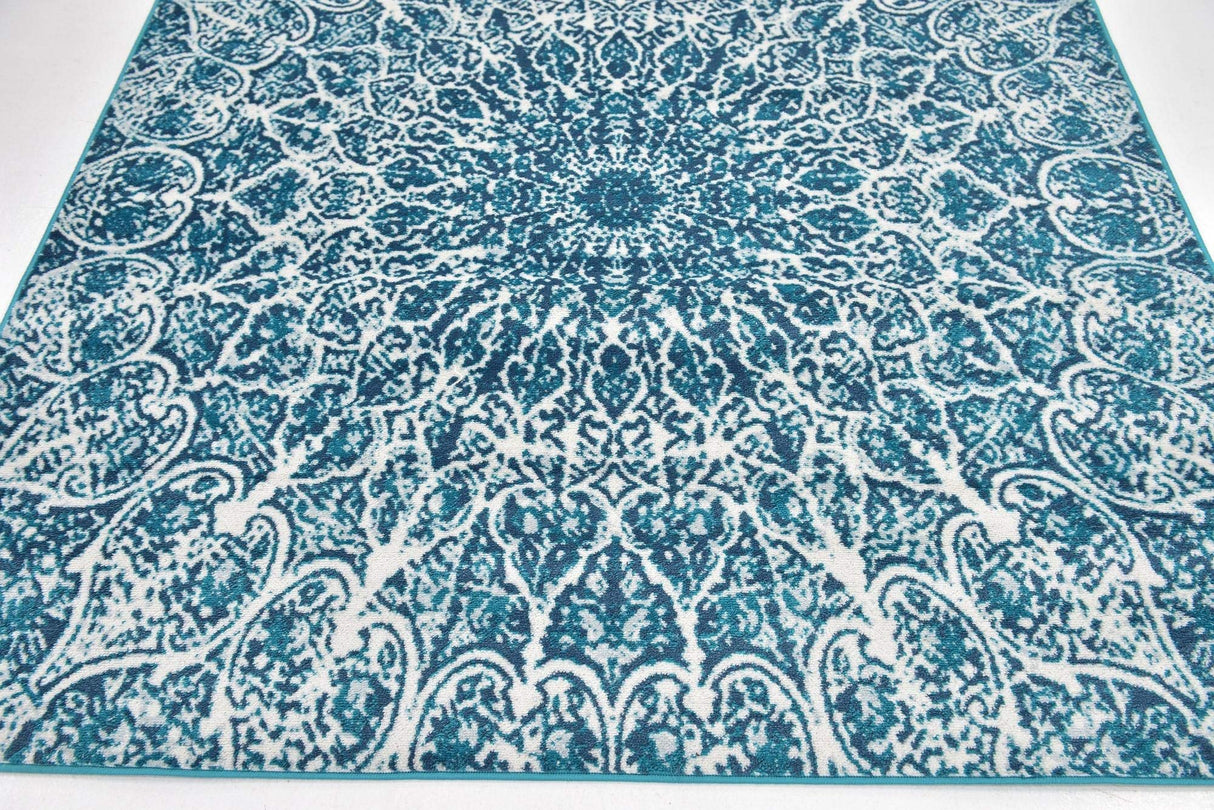 Sofia Collection Area Rug - Grace (6' 1" Square