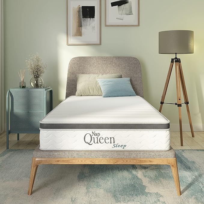 10 Inch Maxima Hybrid Mattress, Queen Size, Cooling Gel Infused Memory