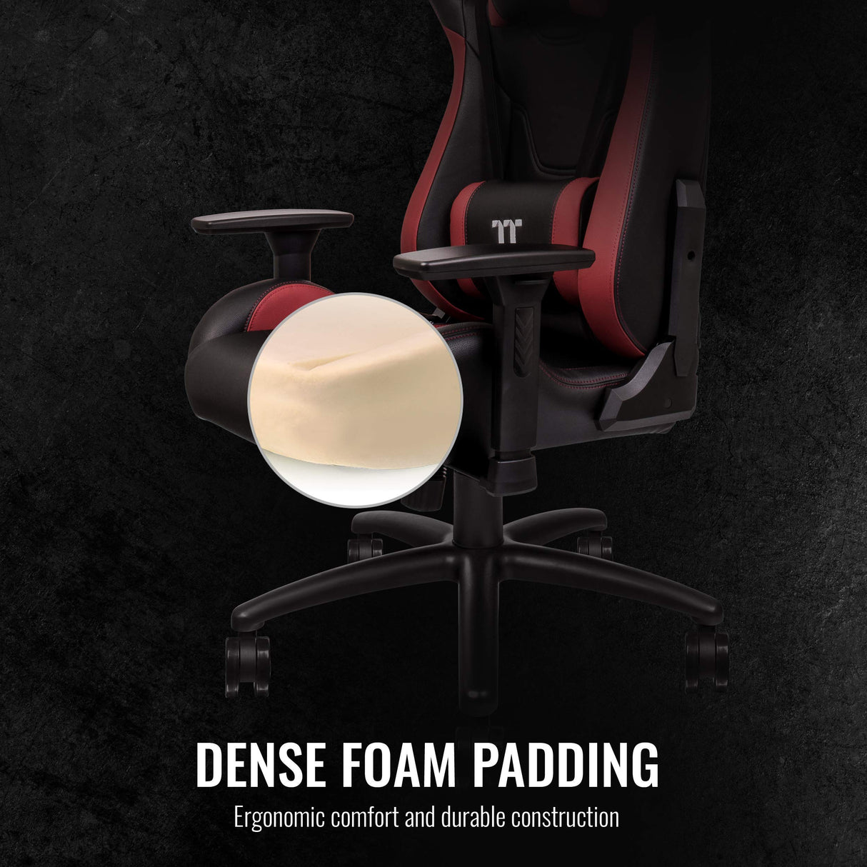 U-Fit Ergonomic Gaming Chair - Black & Red