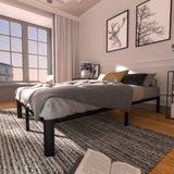 14 Inch Full Bed Frame No Box Spring Needed Platform Metal Bed Frame
